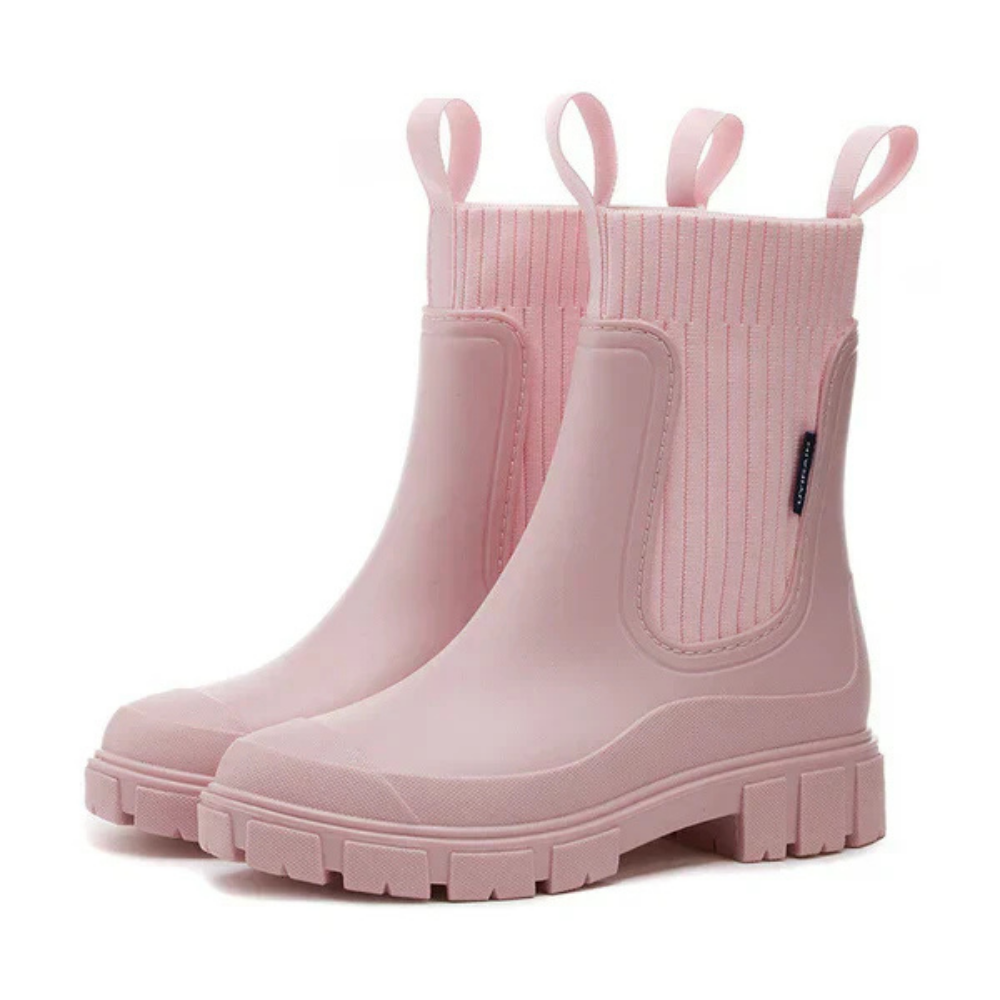 Irina – Botas de Borracha na Moda para Dias Chuvosos Estilosos