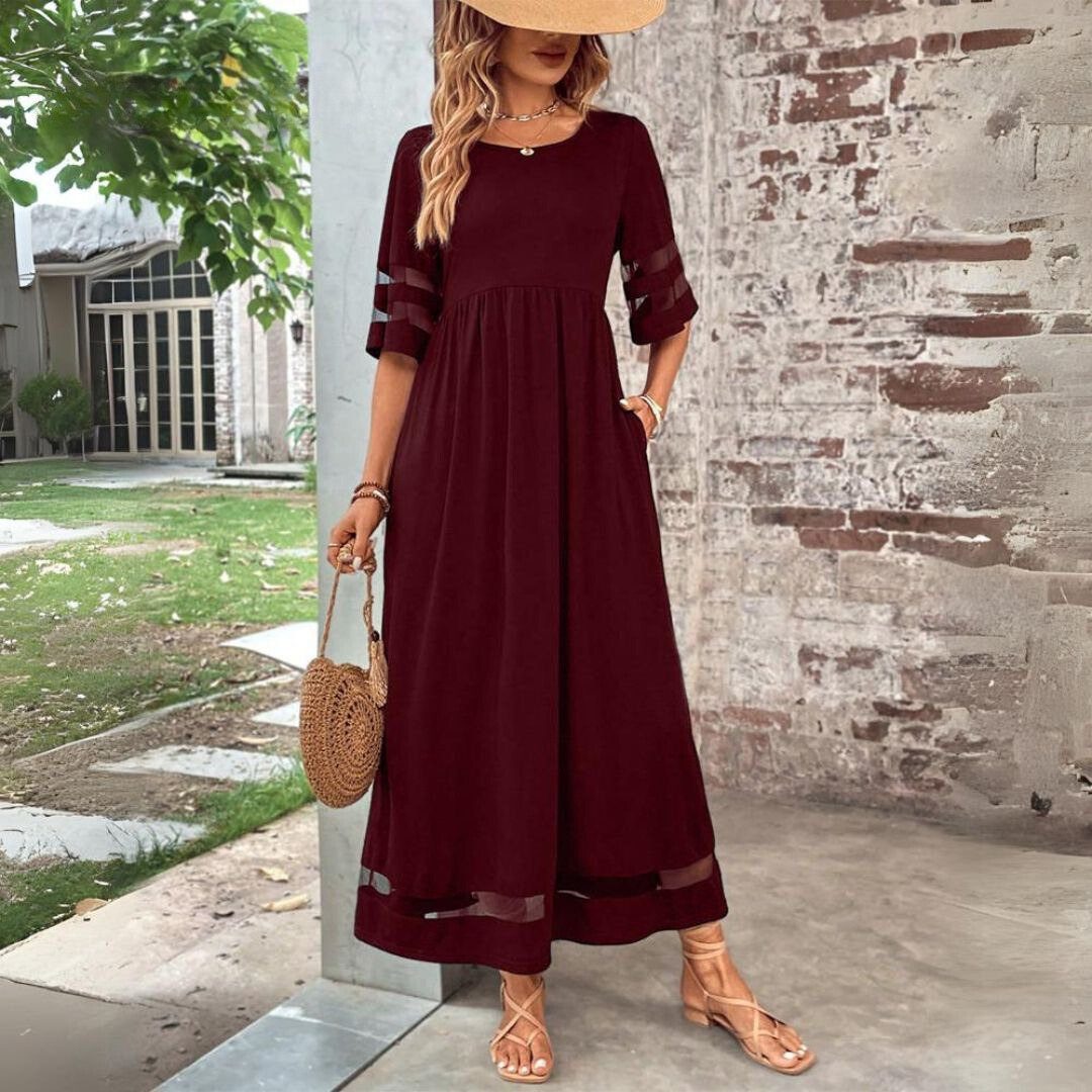 Aubrey – Vestido Midi Modelador que Valoriza a Barriga