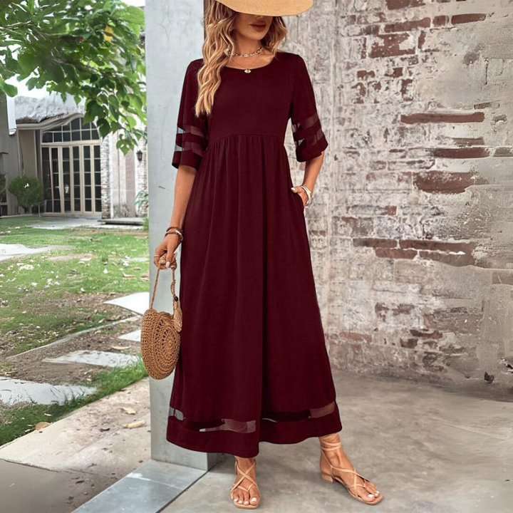 Aubrey – Vestido Midi Modelador que Valoriza a Barriga