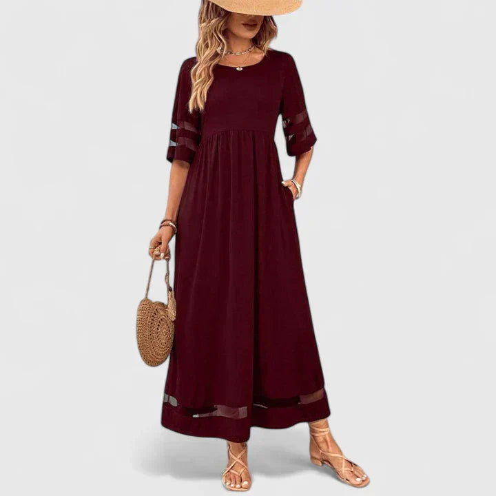 Delymarina | Vestido Midi Elegante