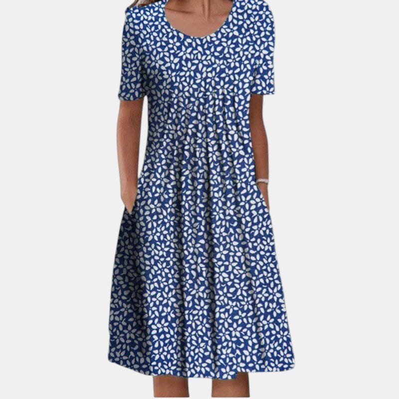 Michelle | Vestido de Algodão com Cobertura para Barriga