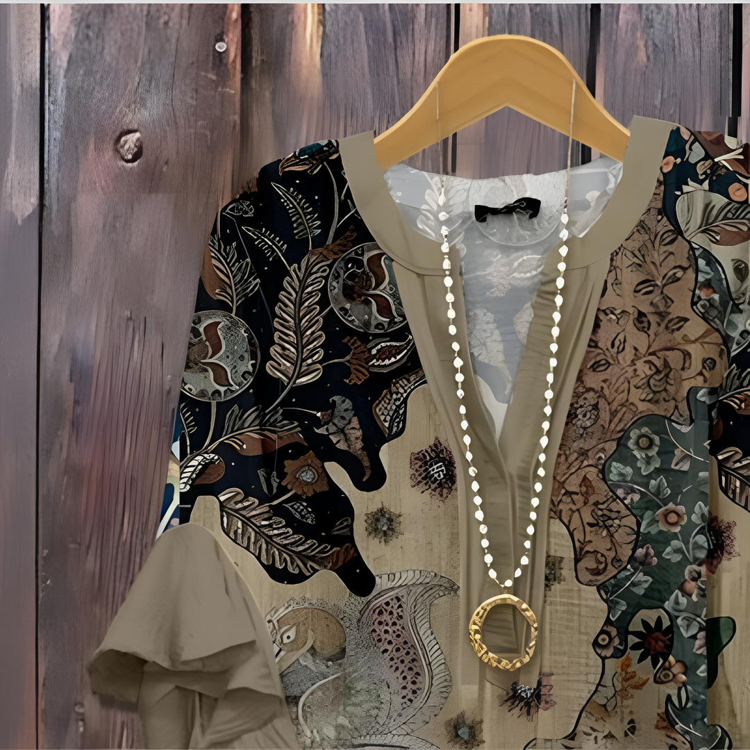 Phoenix | Blusa Elegante com Estampas
