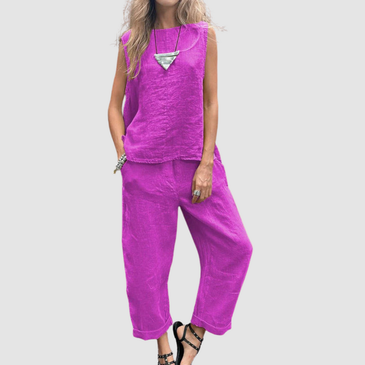 Suzette | Conjunto de Verão Leve em Duas Peças
