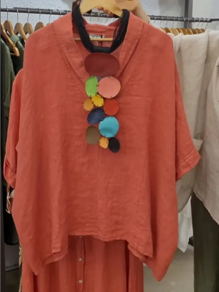 Blusa Feminina com Toque Macio e Decote em V