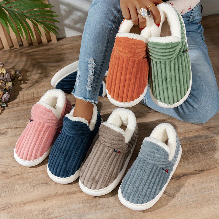 Avery | Soft Plush Indoor Slippers
