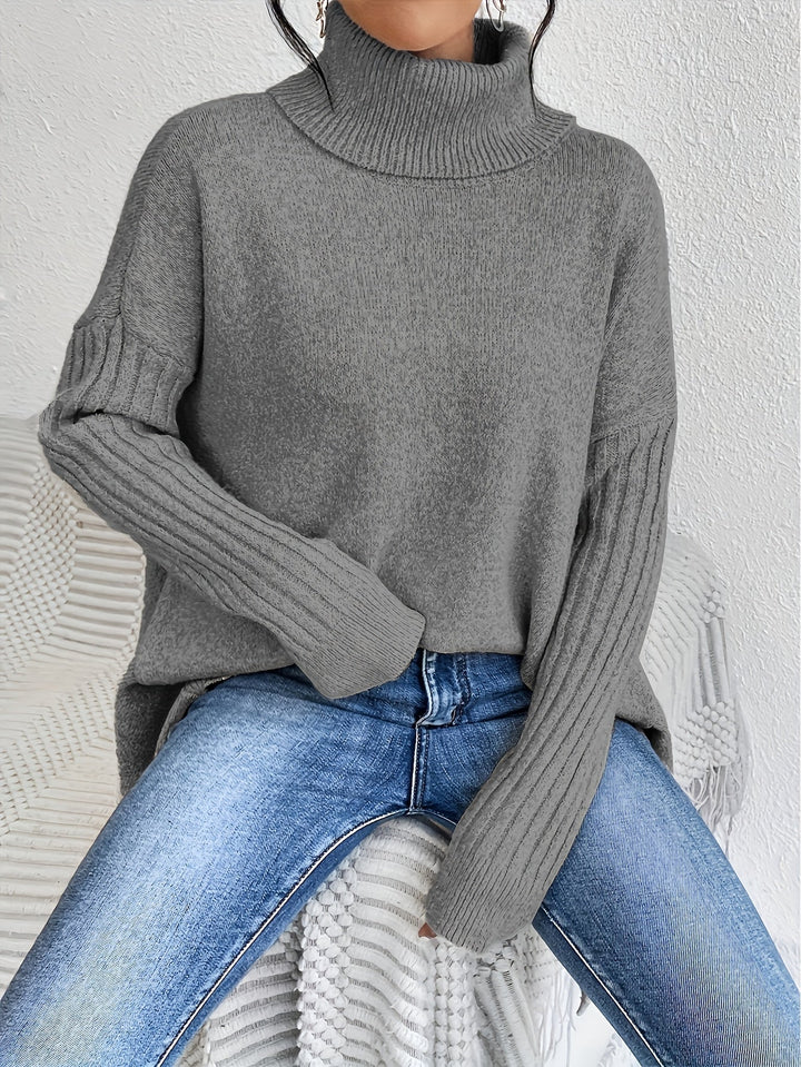 Laila | Oversized Turtleneck Sweater