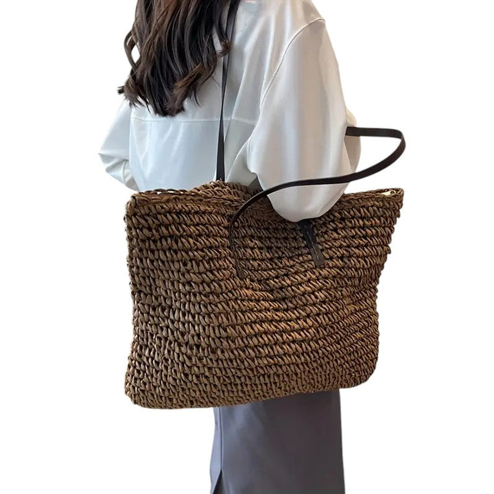 Olivia - Bolsa Tote Trançada