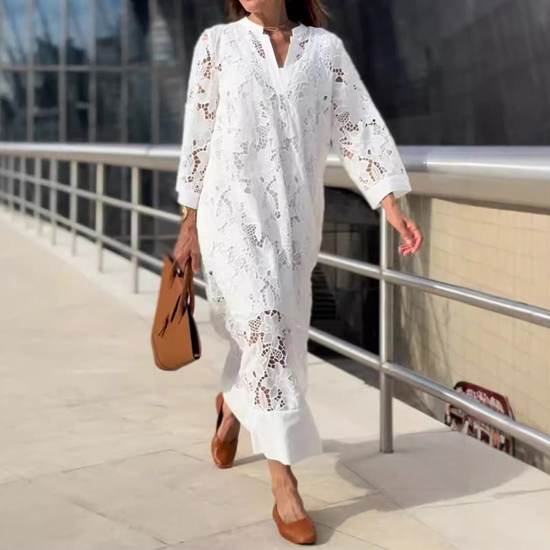 Isabelle | Vestido Elegante de Renda