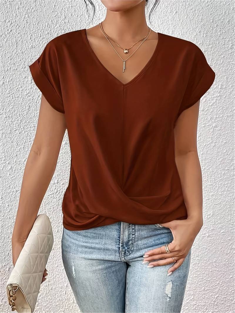 Linéa | Blusa de Verão com Detalhe Torcido