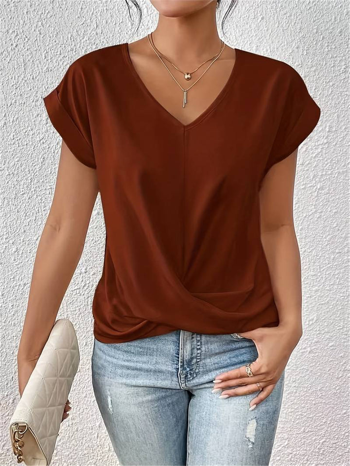 Linéa | Blusa de Verão com Detalhe Torcido
