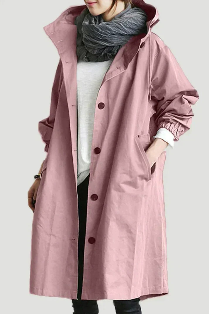 Sadie | Hooded Trench Coat