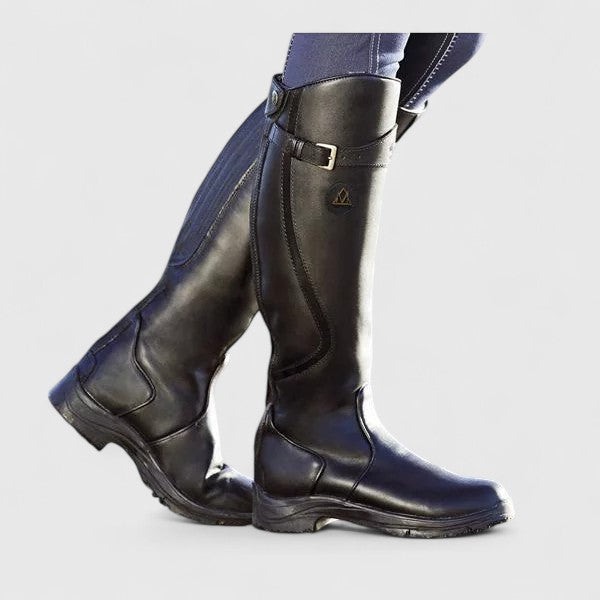 Rinley | Supportive Elegant Tall Buckle Boots