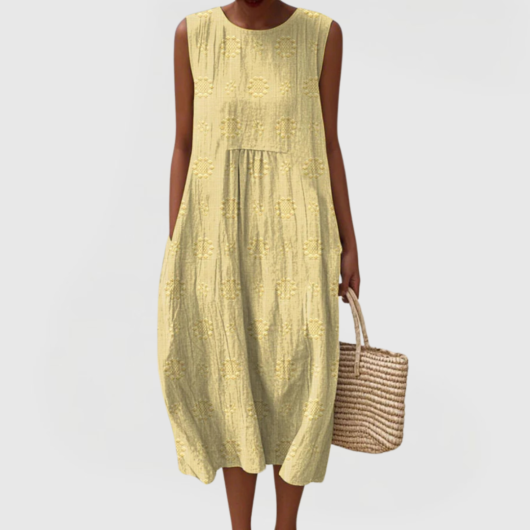 Teresa | Vestido Elegante com Bolsos