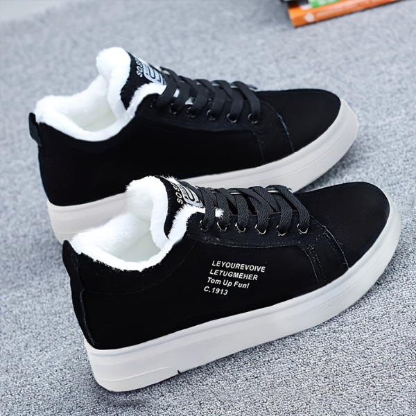 PLUSHPRINT - WARM WOMEN'S SNEAKERS