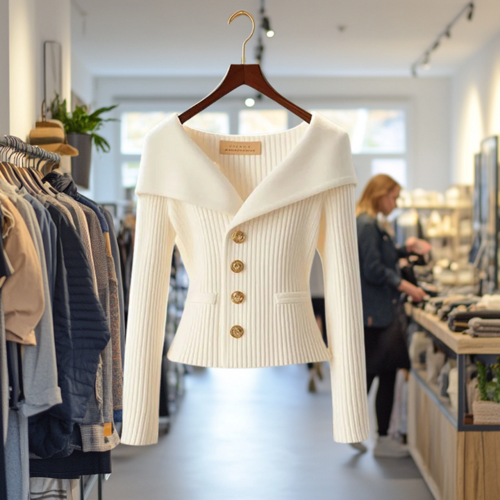 Allison | Luxurious Draped Cardigan