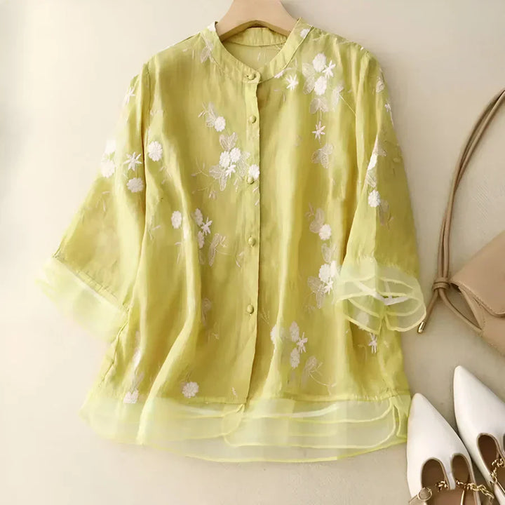 Nicole | Blusa de Algodão Leve