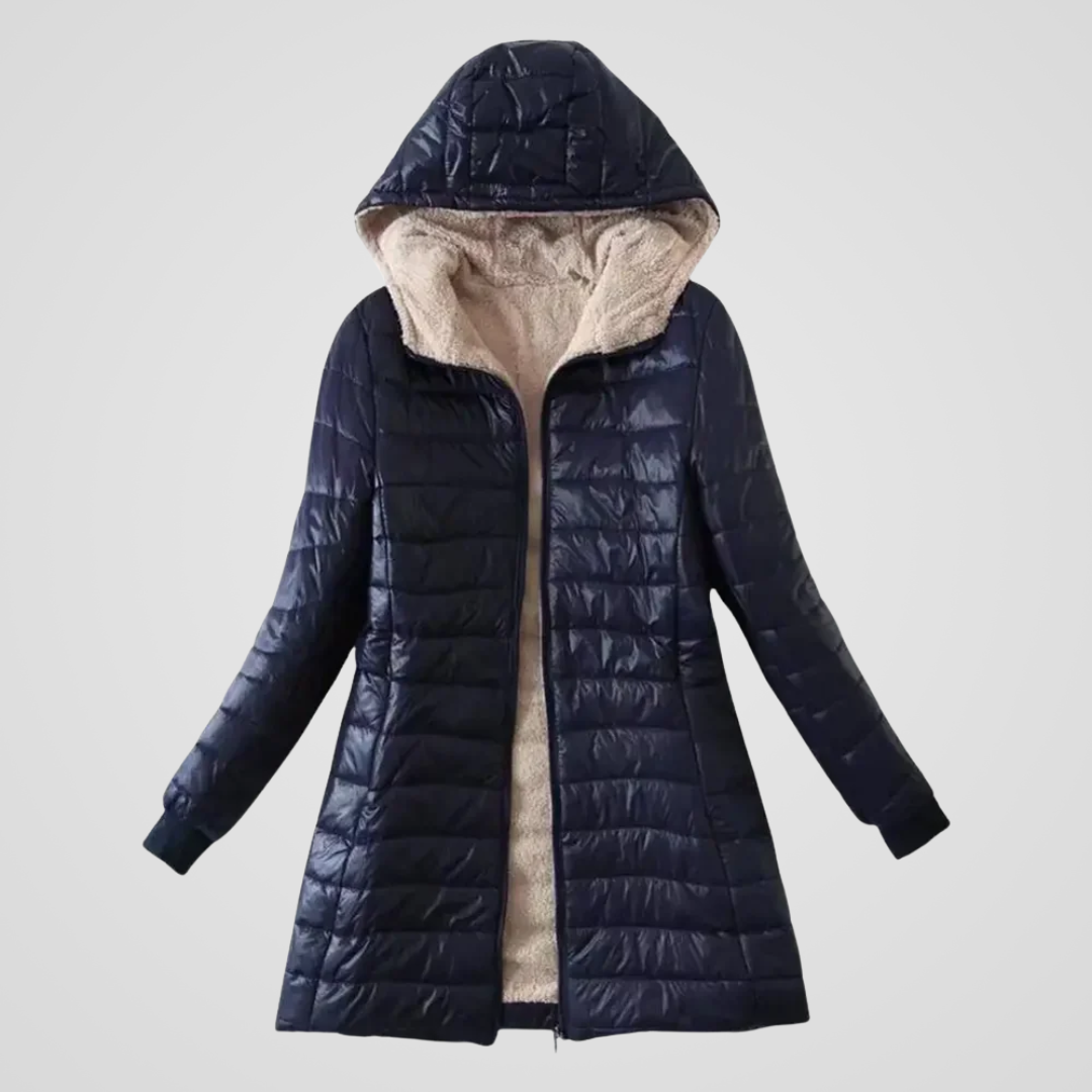 Caroline | Casaco de Inverno Forrado com Sherpa