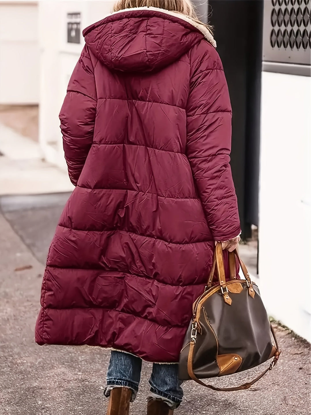 Camille | Long Quilted Winter Coat