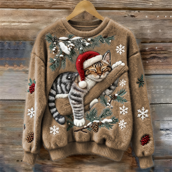 Emery | The Purrfect Christmas Sweater for Cat Lovers