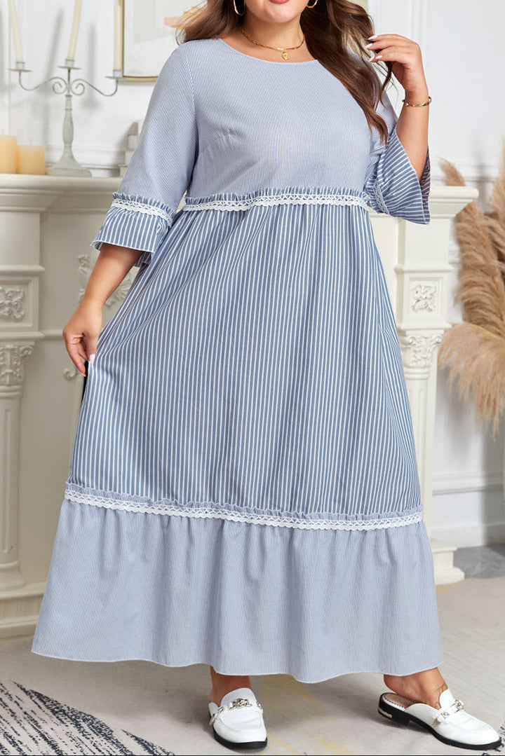 Skyline | Vestido Maxi Listrado