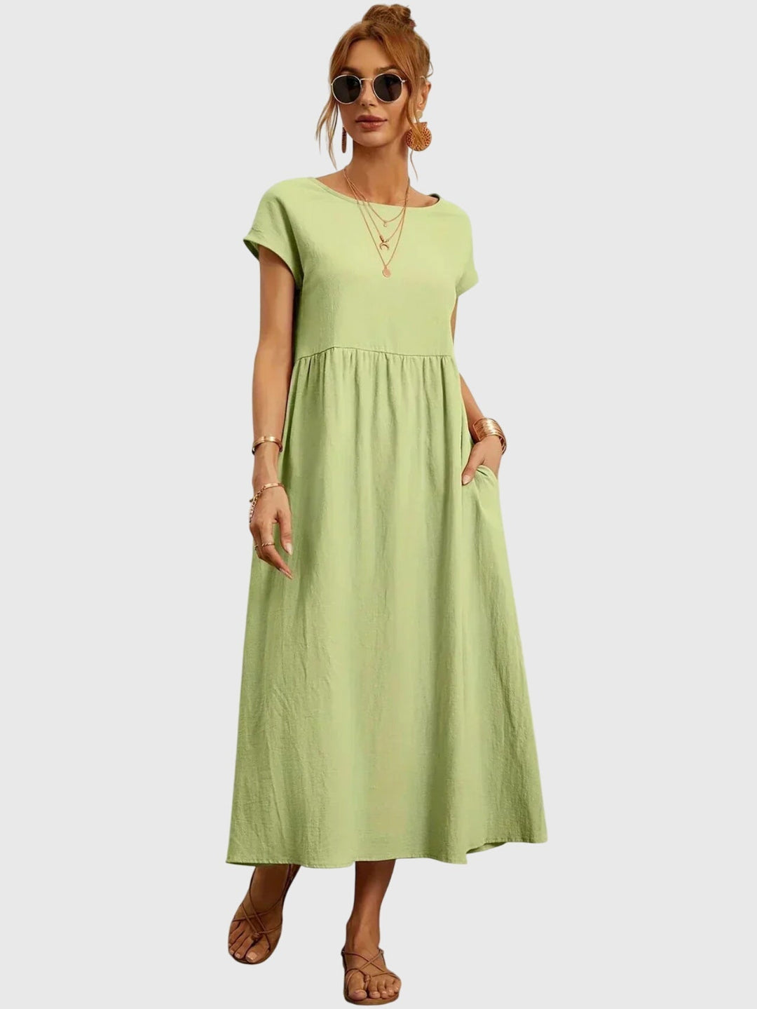 Giselle™ - Vestido Casual con Bolsillo