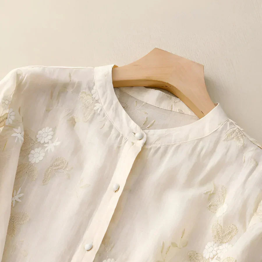 Nicole | Blusa de Algodão Leve