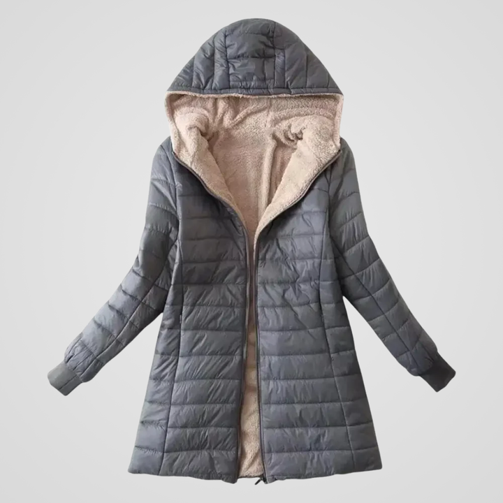 Caroline | Casaco de Inverno Forrado com Sherpa