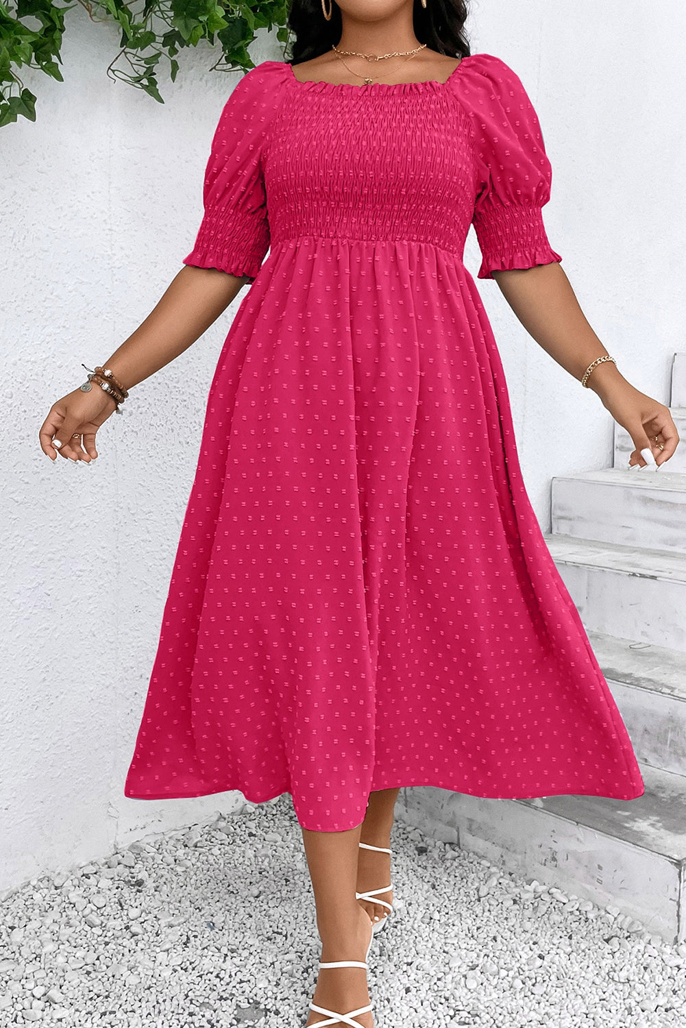 Wisteria | Vestido Swiss Dot