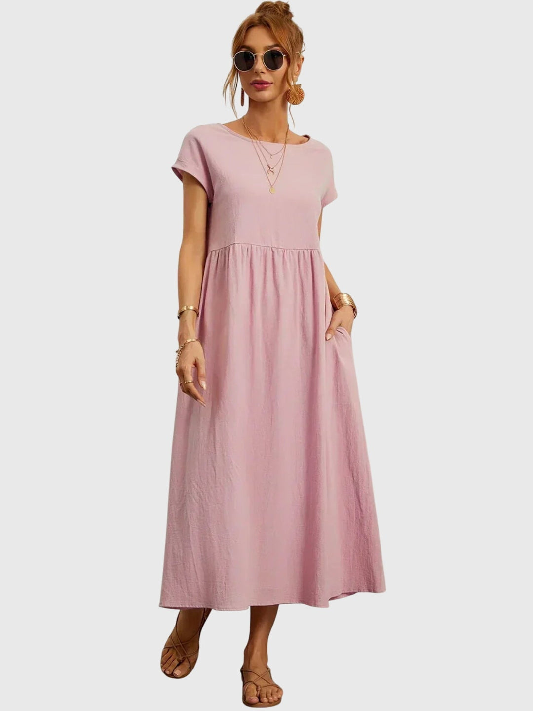Giselle™ - Vestido Casual con Bolsillo