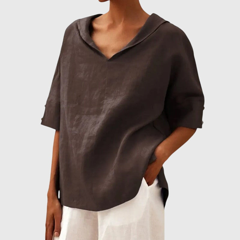 Ayla | Blusa - Caqui