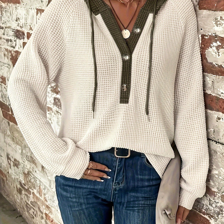 Ariana | Colorblock Hooded Sweatshirt