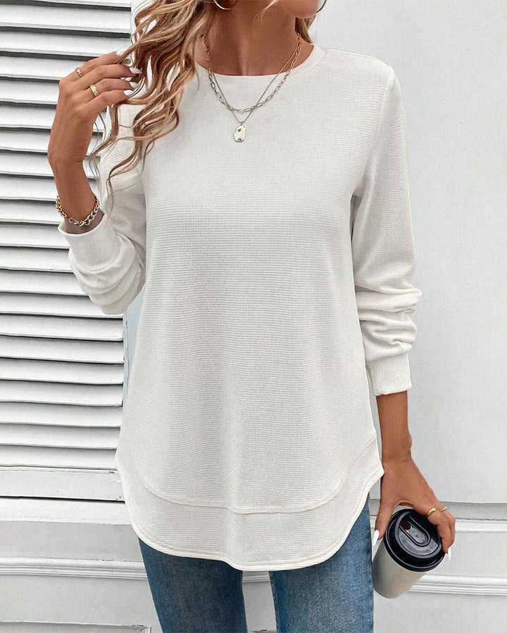 Kathleen | Soft O-Neck Long Sleeve