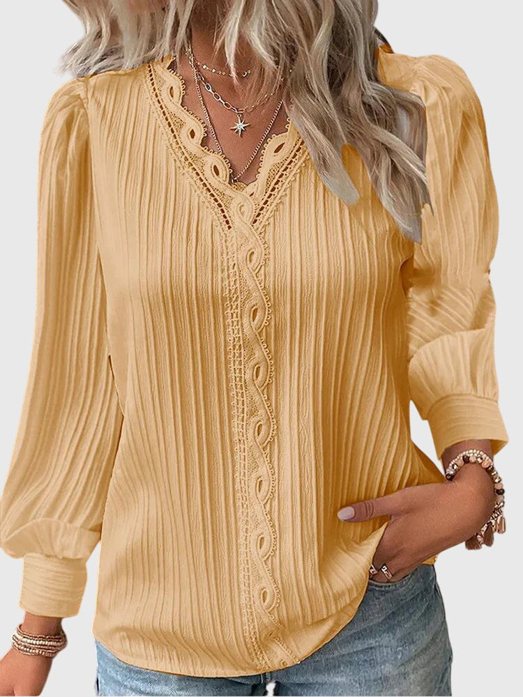 Andrea | Blusa elegante de malha