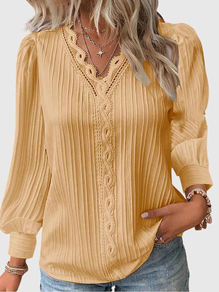 Andrea | Blusa elegante de malha