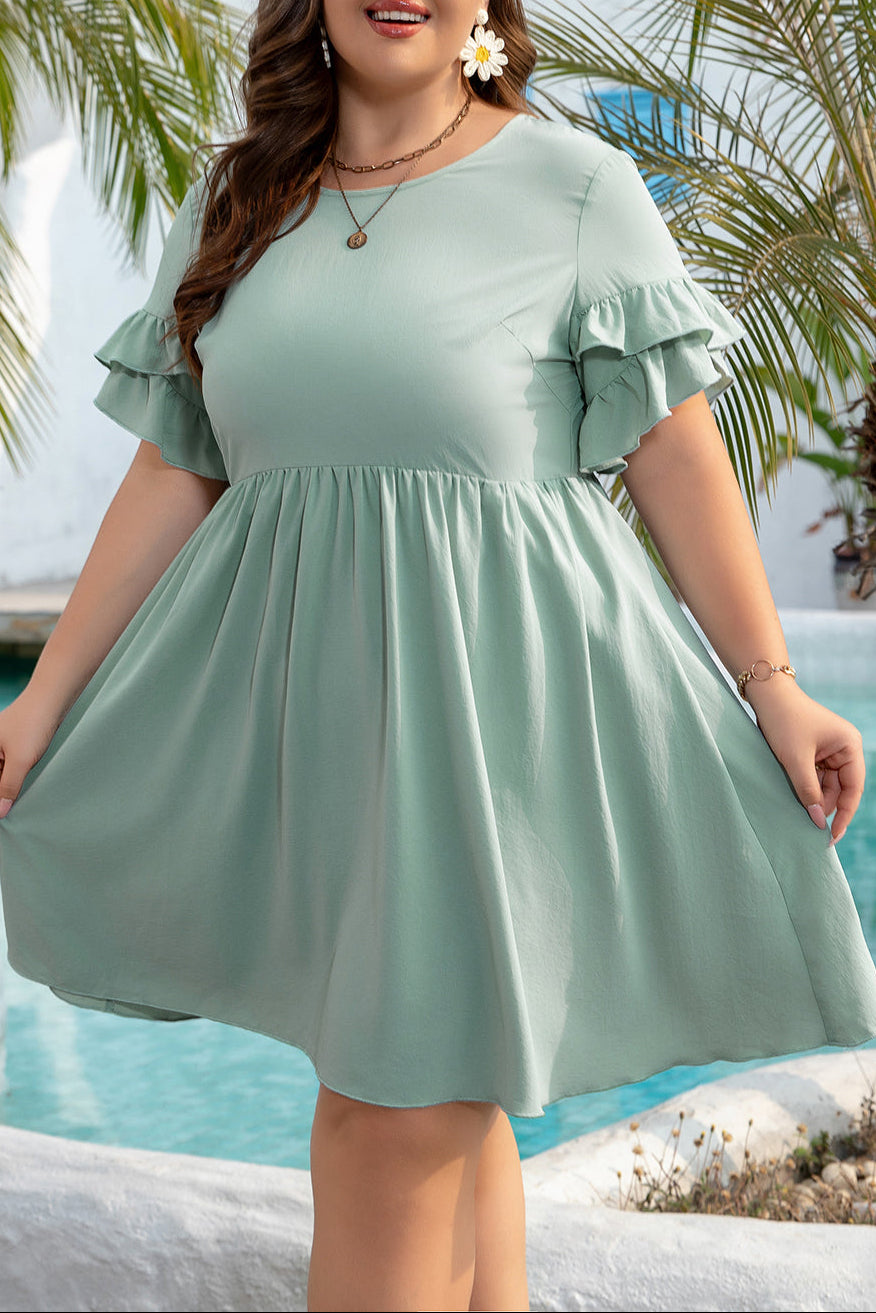 Willow | Vestido Mini com Babados