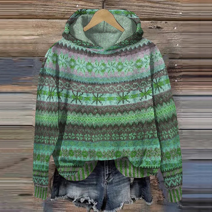 Jaida | Ethnic Retro Hoodie