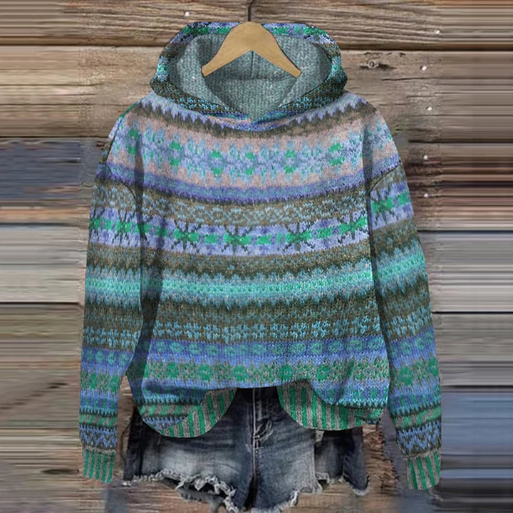 Jaida | Ethnic Retro Hoodie