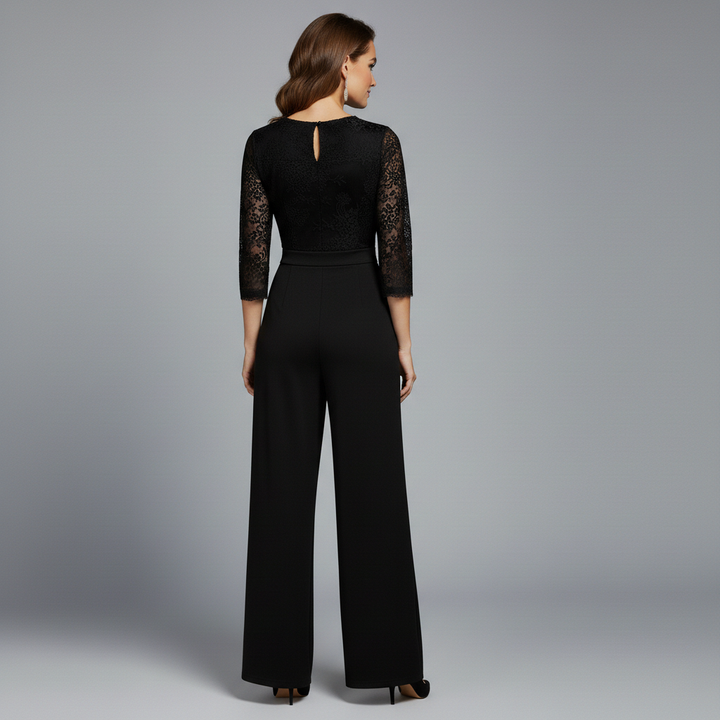 Macacão Elegante Diana | Macacão de Renda para Festa