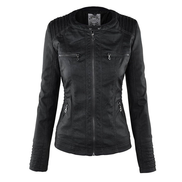 Elena | Timeless Chic Leather-Look Jacket