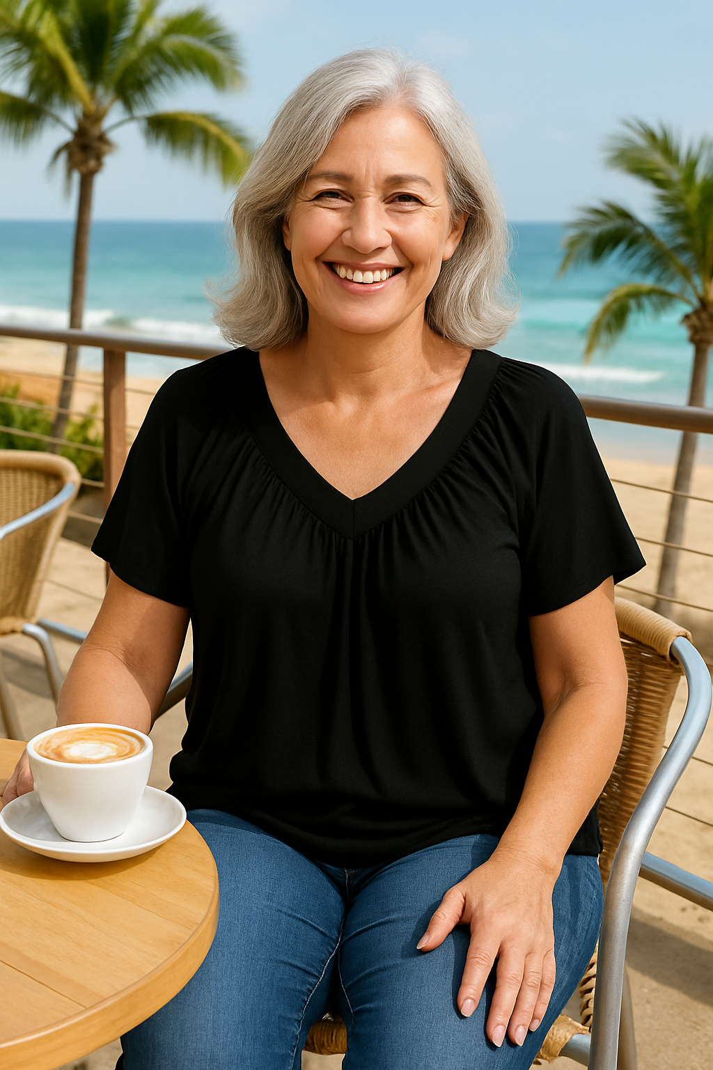 Maris| Luxe Comfort Top – Flattering Ease for Every Day (S-5XL)