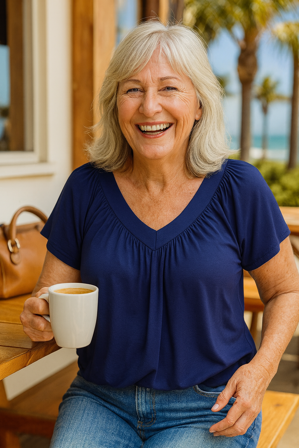 Maris| Luxe Comfort Top – Flattering Ease for Every Day (S-5XL)