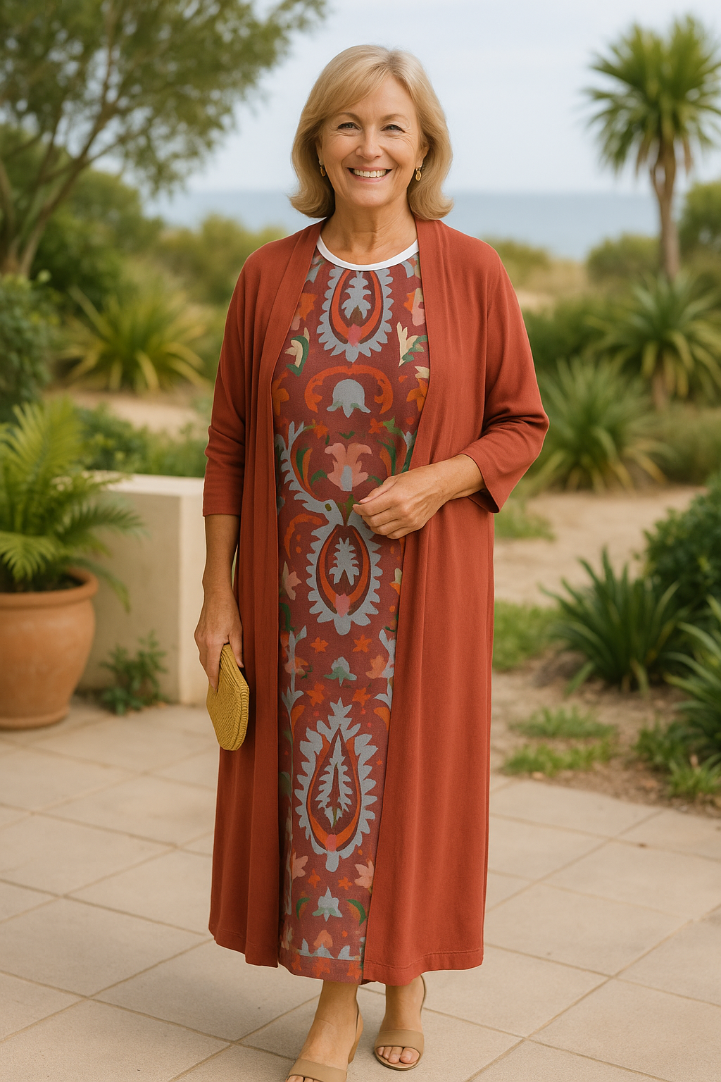 Taren | Conjunto de Vestido Fluido – Onde Conforto Encontra Confiança