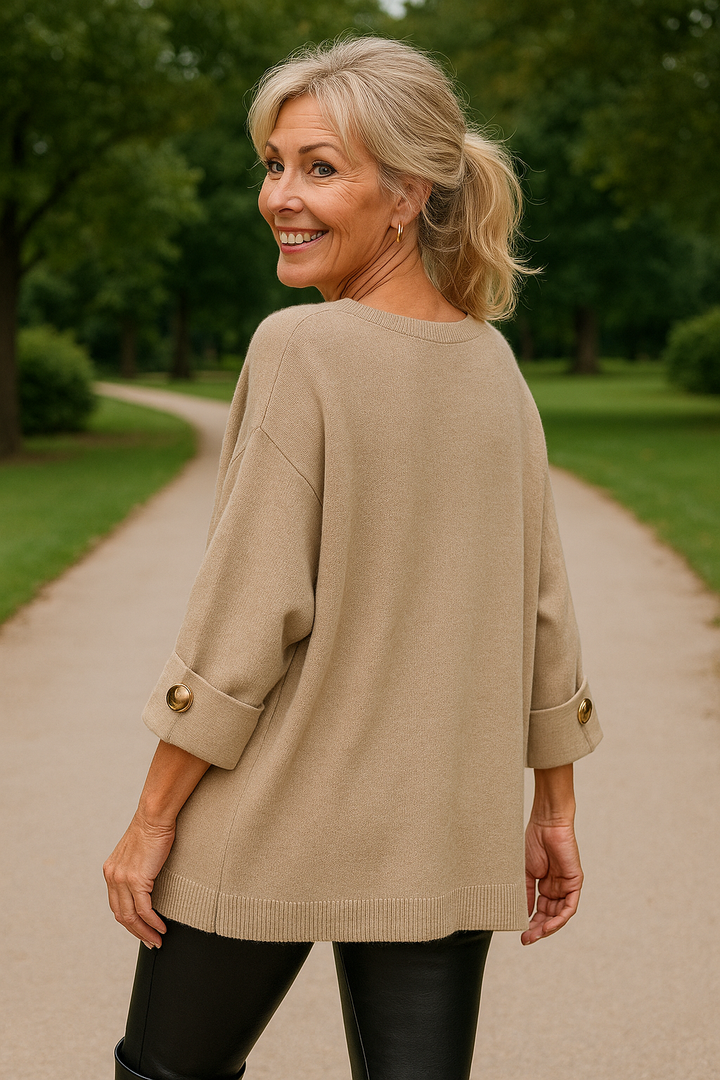 Danika | Blusa Suéter – Elegância Sem Esforço, Conforto Diário