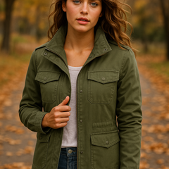 Elara | Women's Lightweight Leisure Jacket, Soft Warm Casual Everyday Jacket