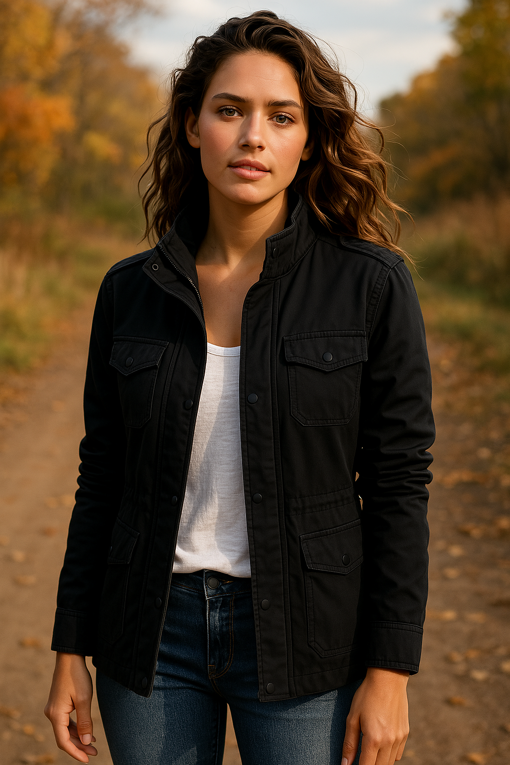 Elara | Women's Lightweight Leisure Jacket, Soft Warm Casual Everyday Jacket
