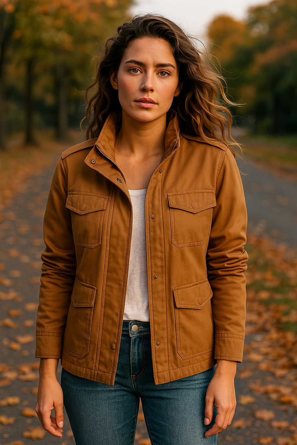 Elara | Women's Lightweight Leisure Jacket, Soft Warm Casual Everyday Jacket
