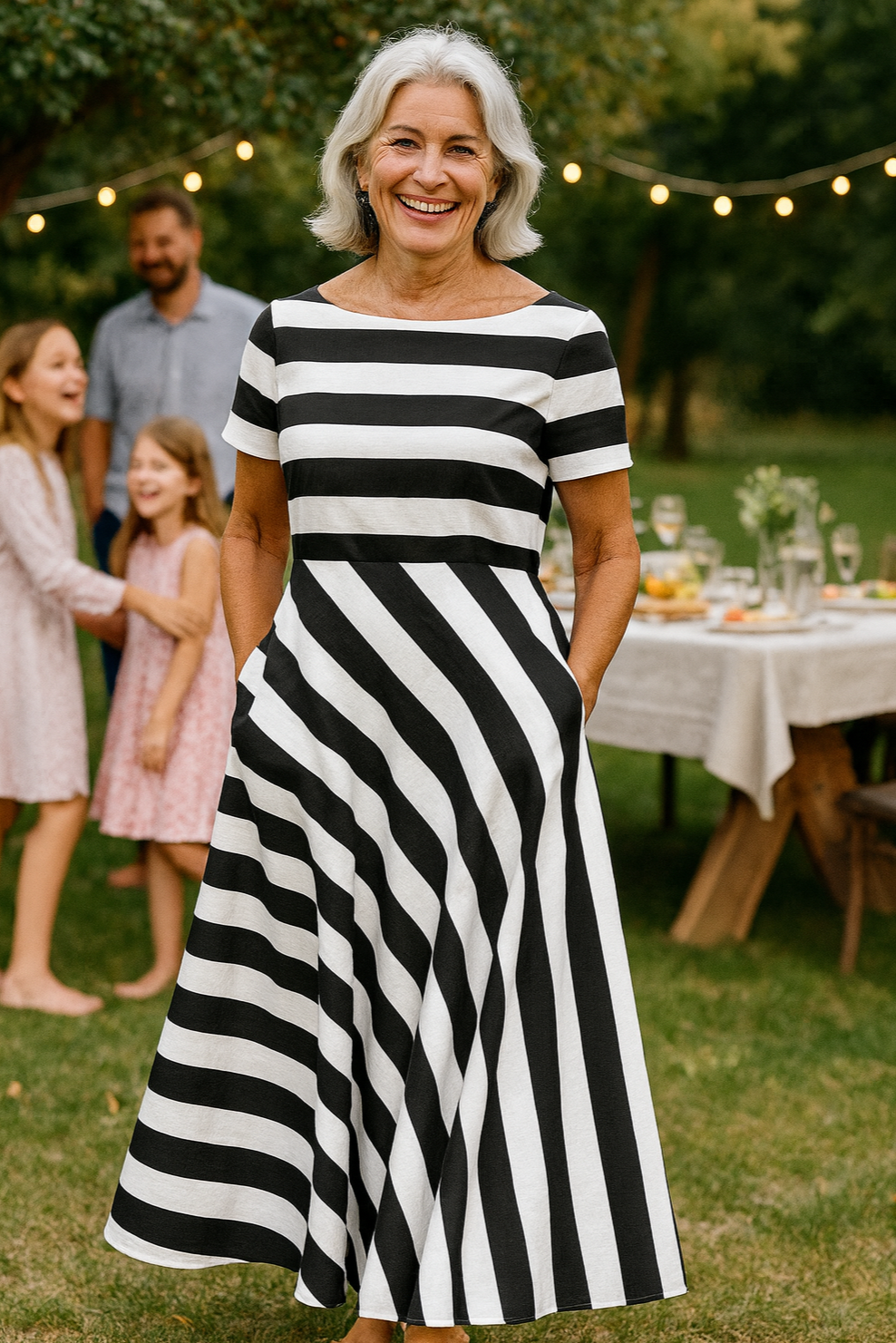 Evelina | Vestido Maxi - Elegância Sem Esforço