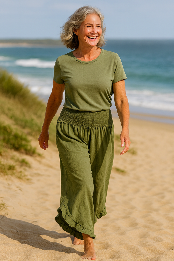 Tavina | Calças Cotton-Ease