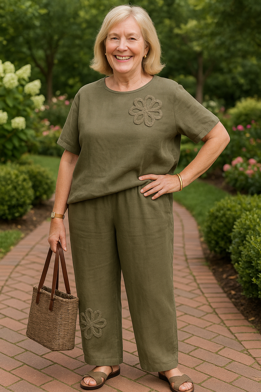 Cheryl Conjunto 2 Peças – Conforto Sem Esforço (S-5XL)