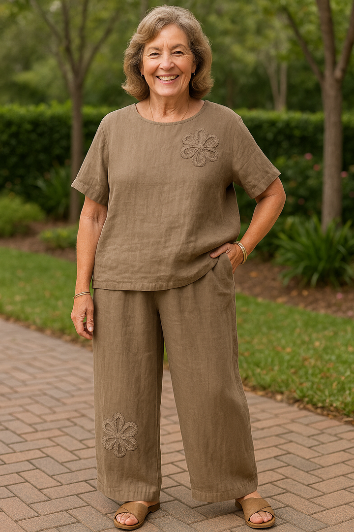 Cheryl Conjunto 2 Peças – Conforto Sem Esforço (S-5XL)